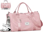 Fioretto Womens Gym Tote Duffle Bag With Wet Pocket & Shoe Compartment, Sports New. Price: $34.99.
