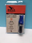 Buck Gardner - Double Cross Acrylic / Poly Reed Duck Call New. Price: $16.47.