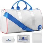 4PCS/SET Waterproof Sports Duffel Bag 1000D Nylon Durable Gym Ocean White New. Price: $102.57.