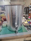 King Kooker Turkey Pot Stainless Steel Lid Lifting Hook Thermometer 30 Qt. Cap. Used. Price: $42.99.