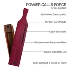 Power Calls Force Turkey Box Double Sided Hand Tuned New. Price: $59.99.