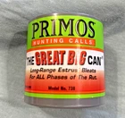 Primos Great Big Can Doe Bleat Loud Estrus Call For Deer Hunting Outdoor Gear Used. Price: $16.00.