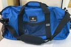 Outdoor Products 23" Blue Duffel Travel Gym Bag Strap Grip Handle Pre-owned. Price: $29.99.