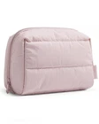 Bagsmart Puffy Makeup Bag, Wide Opening Cosmetic Small, 02-BABY Pink New. Price: $14.05.