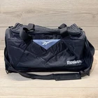 Reebok Medium 20"X10"X10" Duffel Gym Bag Black/grey Euc Pre-owned. Price: $19.99.