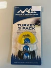 Rocky Mountain Hunting Calls Model #219 Turkey Mouth Diaphragm 3 Pack New. Price: $32.99.