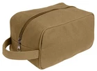 Rothco Canvas Travel Kit - Coyote Brown Toiletry Bag Medicine Pouch New. Price: $12.99.