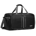 G4FREE 40L/65L Foldable Duffel Bag, Water-repellent Travel 40L, Black New. Price: $34.99.