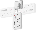 Surge Protector Power Strip - Short Extension Cord With 4 Ac Outlets, 6 Usb Por New. Price: $16.98.
