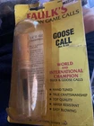 Faulks Nos Champion Game Call Goose Model PL-22C New Instructions. Price: $25.00.