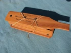 Vintage Lynch World Champion Wood Turkey Box Call Model No. 102 Thomasville, Ga Used. Price: $75.00.