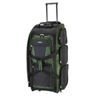 Travelers Club 30" Xpedition Rolling Duffel Bag, Suitcase, Forest Green New. Price: $64.17.