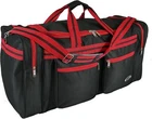 30 Inch Large "e-z Roll Travel Duffel Bag/tote Bag/sports Black/red New. Price: $74.45.
