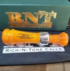 Rnt Rich-n-tone Mondo Lt Duck Call Custom Burndown Pearl Orange Acrylic Mallard New. Price: $132.99.
