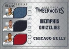 2007-08 Luxury Box Courtside Triple Randy Foye Rudy Gay Tyrus Thomas JERSEY/149 Ungraded. Price: $12.00.