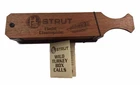 Natural Wild Turkey Box Game Call Silencer Plus Strut Field Champion Used. Price: $39.95.