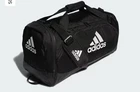 Adidas Team Issue 2 Gym Duffel Bag Jersey Black White. Medium Size New. Price: $40.00.