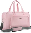 Weekender For Women, Bagsmart Travel Duffle Overnight 27L, Baby Pink New. Price: $45.94.