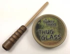 Quaker Boy Turkey Thugs Glass Friction Call & Wood Striker Pot Mossy Oak Used. Price: $49.95.