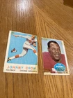 1959 Topps Rookie Johnny Crow # 105/ Joe Perry 1960 114 Both Ex With Tape Mark Ungraded. Price: $5.00.