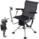 Gymax Hunting Chair With Gun Rest, 360 Swivel Blind W/adjustable New. Price: $151.79.