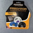 Foxpro Predator Diaphragm Mouth Calls Combo Pack Coyote Howls Rabbit Sounds New. Price: $25.00.