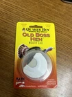 New! Quaker Boy Old Hen Boss Mouth Diaphragm Turkey Call. 19103. Price: $9.75.