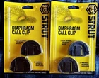 New Lot Of -hunters Specialties 06899W2 Strut Diaphragm Call Clip Per Pack. Price: $11.87.