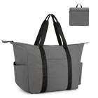 Uarition 50L Foldable Duffle Bag, Lightweight Travel Duffel 21 Inch, Gray New. Price: $14.43.