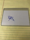 Rare High School Signed Mens Basketball Star Darryn Peterson Index Card. Price: $74.00.