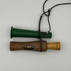 Olt Wood And Thompson T-450 Green Duck Call Set Vintage Hunting Lanyard Used. Price: $42.99.