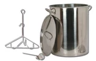 New King Kooker Stainless Steel Turkey Fry Pot 30 Qt.. Price: $145.99.