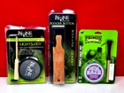 Bone Collector Booger Bottom, Lights Out, Primos Purple Haze Turkey Calls (3) New. Price: $55.00.