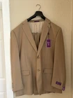 Brand New! Vinci Khaki 2-PIECE Suit, Size 50L 45W. Price: $150.00.