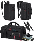 Rainsmore Gym Bag For Men, 45L Sports Travel 21X11.8X11.42 Inches, Black New. Price: $62.44.