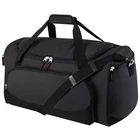 Uarition Gym Bag For Men - 55L Black Durable Large Carry 20 Inch, New. Price: $42.99.