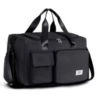 Fioretto Women's Gym Duffle Bag With Shoes Compartment, 18'' 11'', Black New. Price: $30.49.