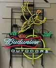 Flying Pheasant Hunters Outdoors Lager Beer 24"X24" Neon Light Sign Lamp Bar Pub New. Price: $212.06.