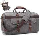 Duffle For Men Waterproof Genuine Leather Canvas Travel Duffel Bags W... New. Price: $71.75.