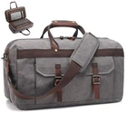 Duffle For Men Waterproof Genuine Leather Canvas Travel Duffel Bags W... New. Price: $57.82.