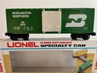 Lionel 6-9628 Gauge Burlington Northern Green Hi Cube Boxcar W/ Box! Used. Price: $24.95.