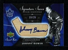 2006 Sweet Signature Shots/saves Stick Signings 15/25 Johnny Bower Auto 2D8 Ungraded. Price: $153.00.
