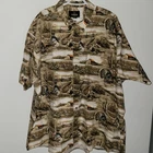 Redhead Short Sleeve Button Down Shirt Men's Size 4X Turkey Hunting Outdoor Pre-owned. Price: $17.95.