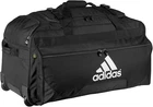 Adidas Team Wheeled Travel Training Gym Sports Duffle Bag Black - 126L New. Price: $139.99.