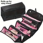 Brand New-women Multifunctional Capacity Roll Up Fold Travel Cosmetic Bag (H+041. Price: $8.00.