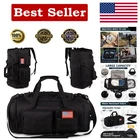 Tactical Gym Bag For Men 70L 3 In 1 Sports Duffle With Large, Black New. Price: $82.19.