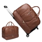 Seyfocnia Rolling Duffle With Wheels, Bag For Travel Women Carry On Lu... New. Price: $74.84.