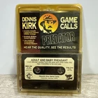 Dennis Kirk Game Calls Cassette Tape DKP-106 Pheasant Distress Predator New. Price: $19.99.