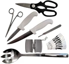 Master Poultry Processing & Butcher Knife Kit Chicken Duck Turkey Knives Set New. Price: $49.99.