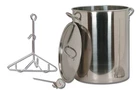 King Kooker 30-QUART Stainless Steel Turkey Pot Package New. Price: $130.32.